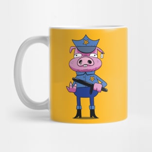 Piggie Cop Mug